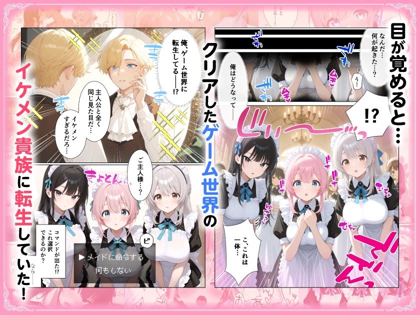 メイドハーレムゲーム転生！！オタクの僕がイケメン貴族になってメイド達を攻略する話_2