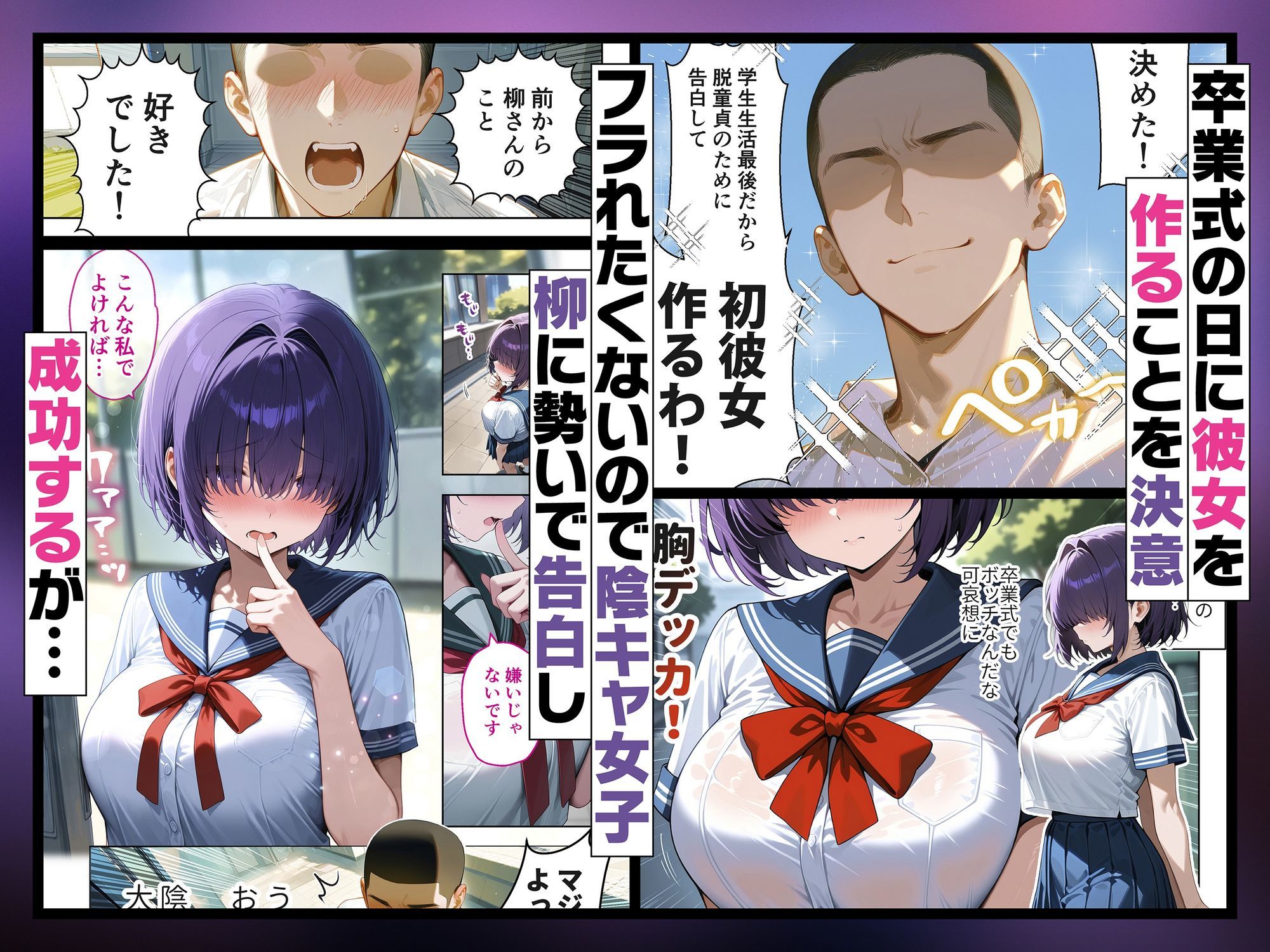 メカクレ陰キャ女子がちょろすぎたので彼女にしてみた話_1