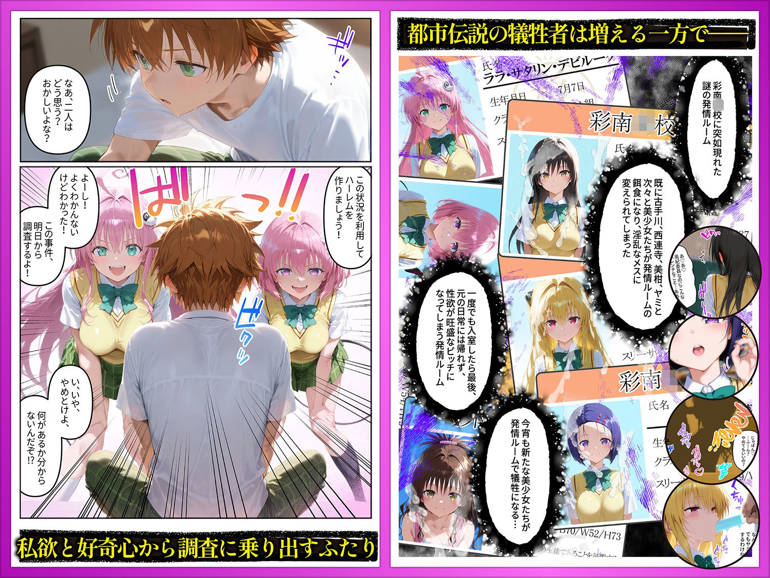 発情ルーム-ララ＆モモ編-その部屋は絶対に入ってはいけない―_1