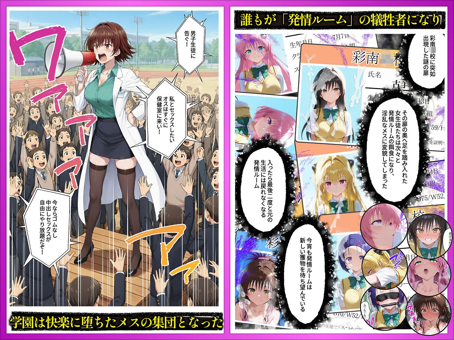 発情ルーム-総集編-その部屋は絶対に入ってはいけない―_1