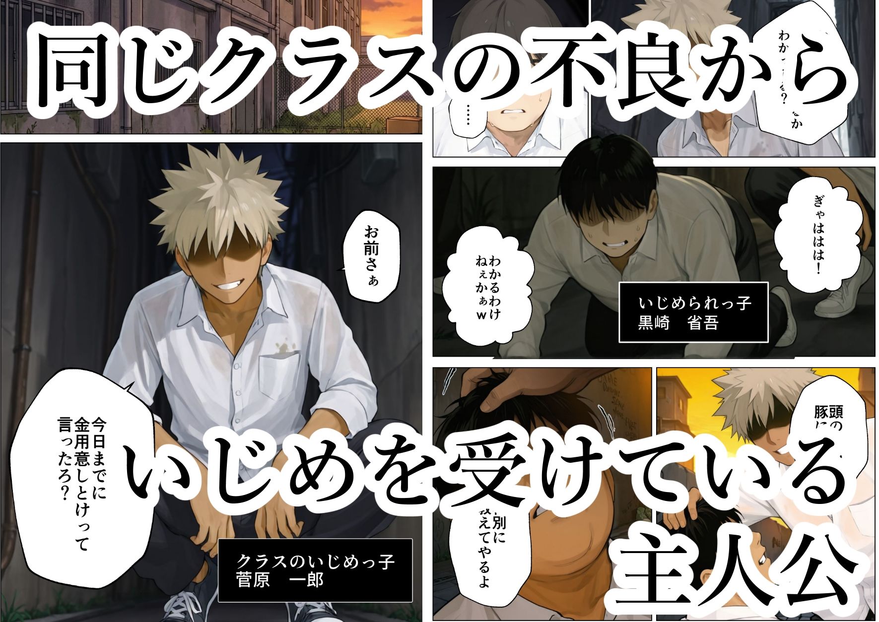 簒奪-いじめられっ子の僕が、いじめっ子の彼女寝とって復讐した話-_001