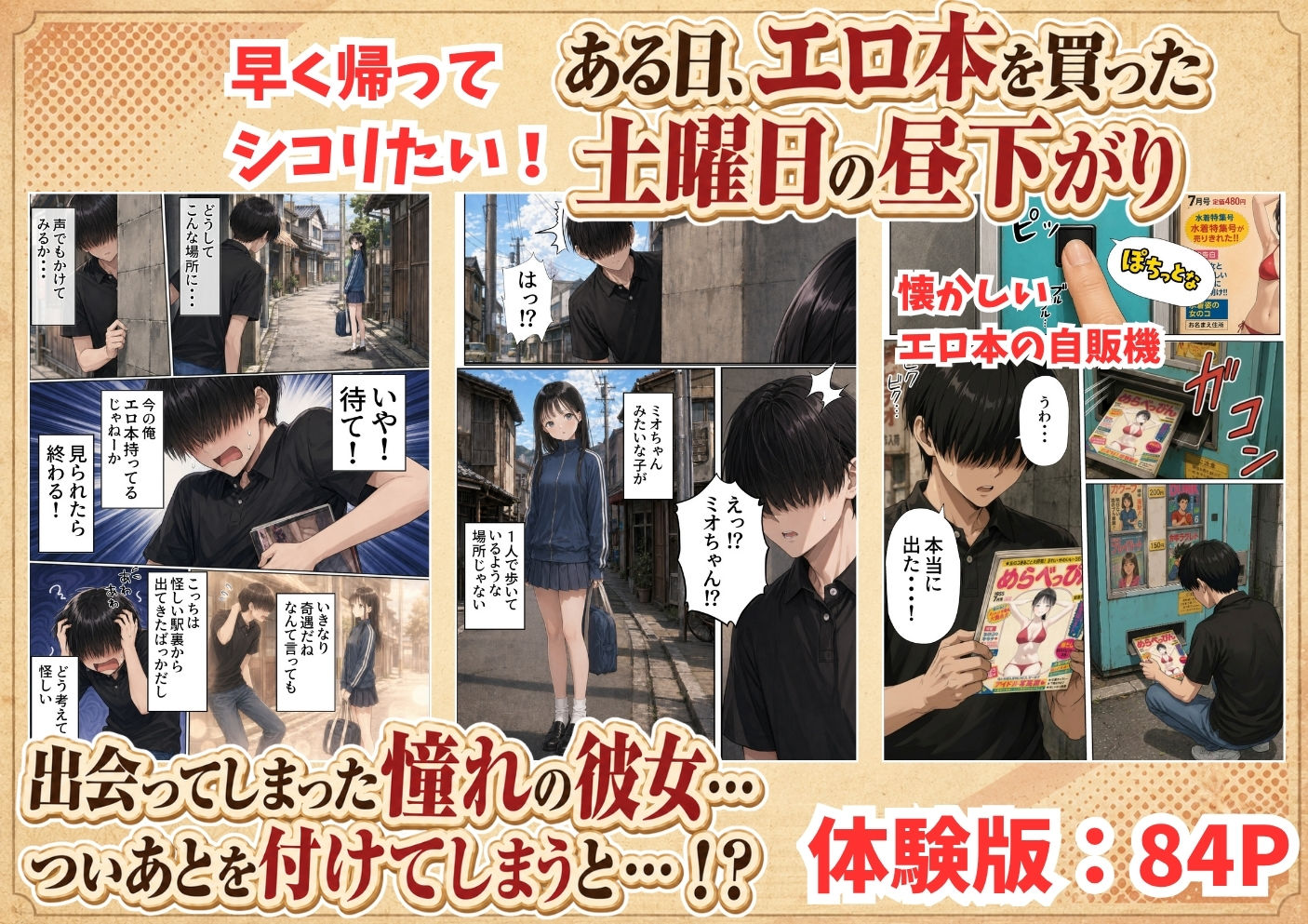 【昭和編】想いを寄せていたクラスメイトが中年メタボ教師（BMI40）と肉体関係だった件_004