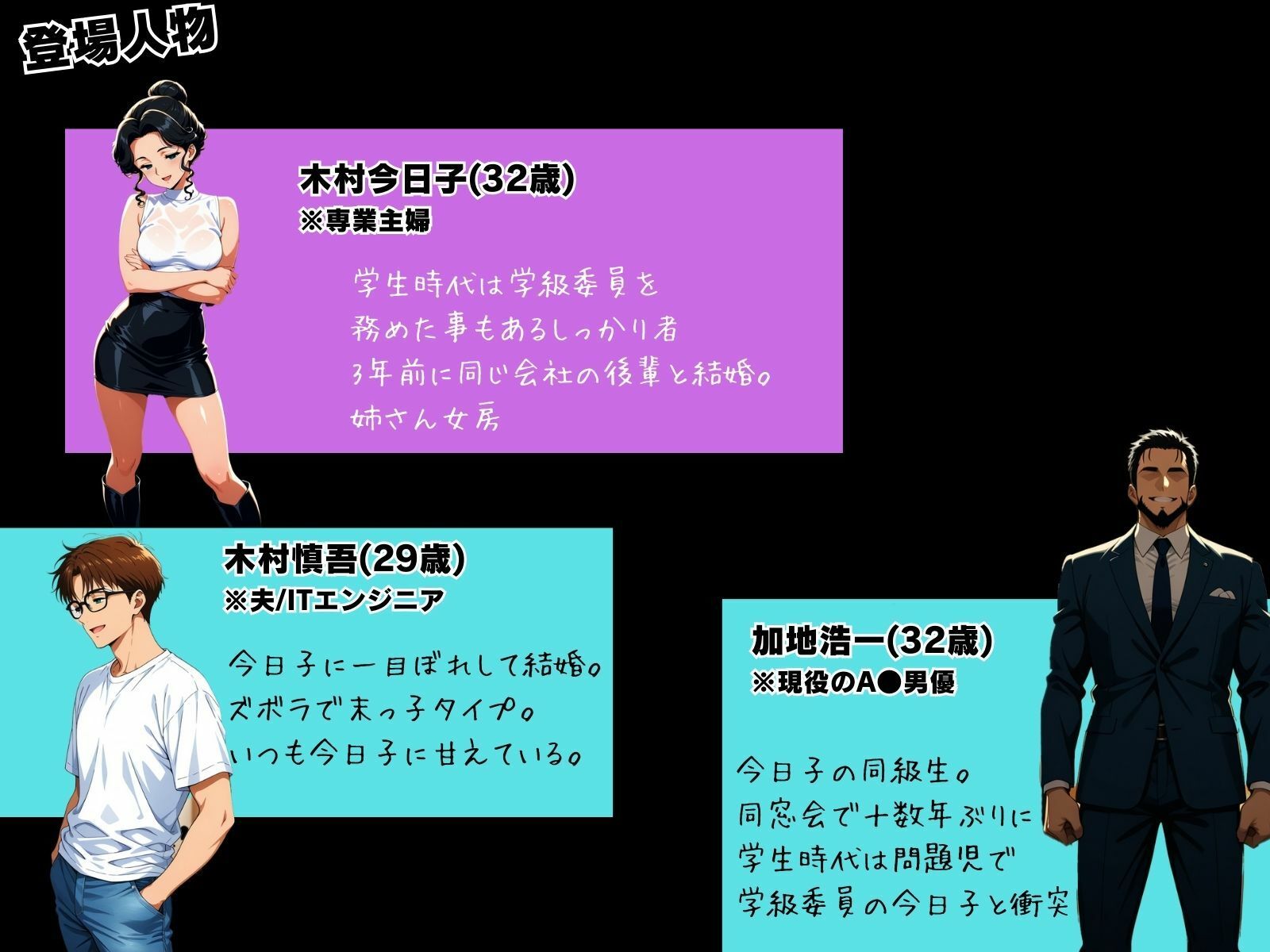 ねとられ同窓会（後編）〜現役A●男優の標的は熟れた人妻の肉体〜_001