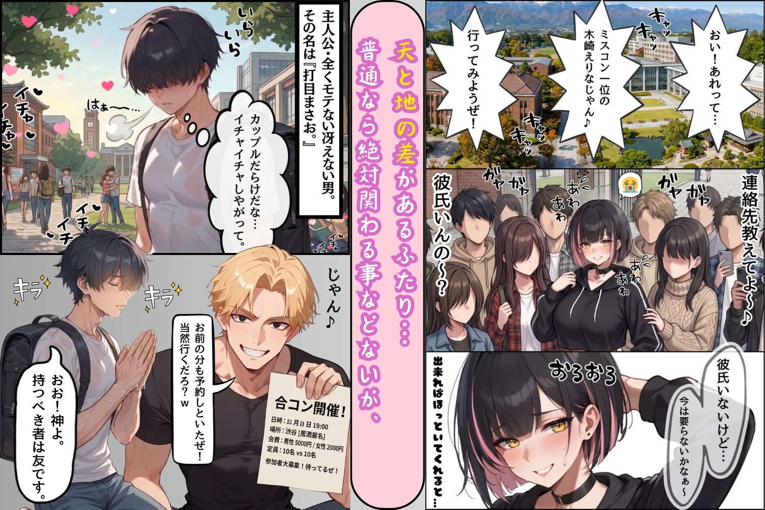 ヘタレの僕が大学ミスコン1位をお持ち帰りしたらセックス耐久させられた話。_002