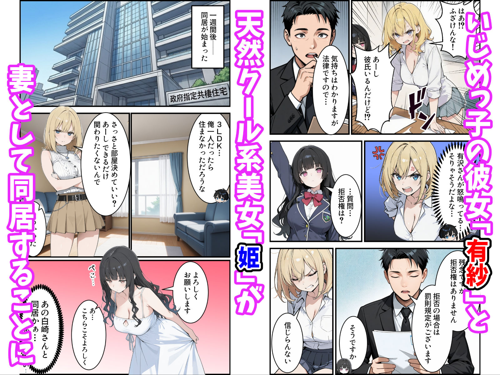 陰キャの俺がSSSランク優良精子保有者に選ばれたのでハーレム王になる話-〜いじめられっ子逆転劇〜_003